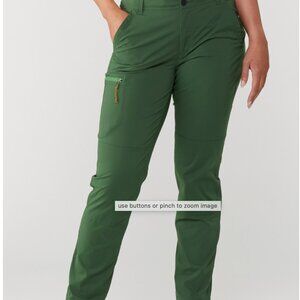 REI Women’s Trailmade Hiking Pants, Green, 2